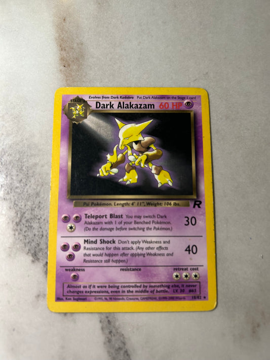 Pokémon: dark alakazam