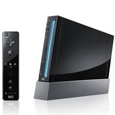 nintendo wii black (no cords) (no controller)